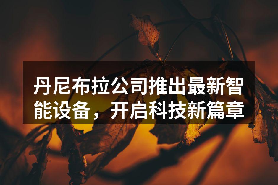 丹尼布拉新款智能音箱